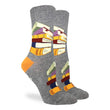 Stack of Books Women's Crew Socks