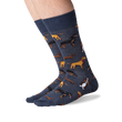 Multi Dogs Men's Crew Sock